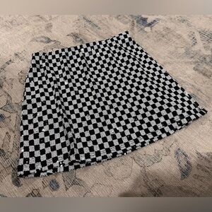 Sequence Check Skirt L(10/12)